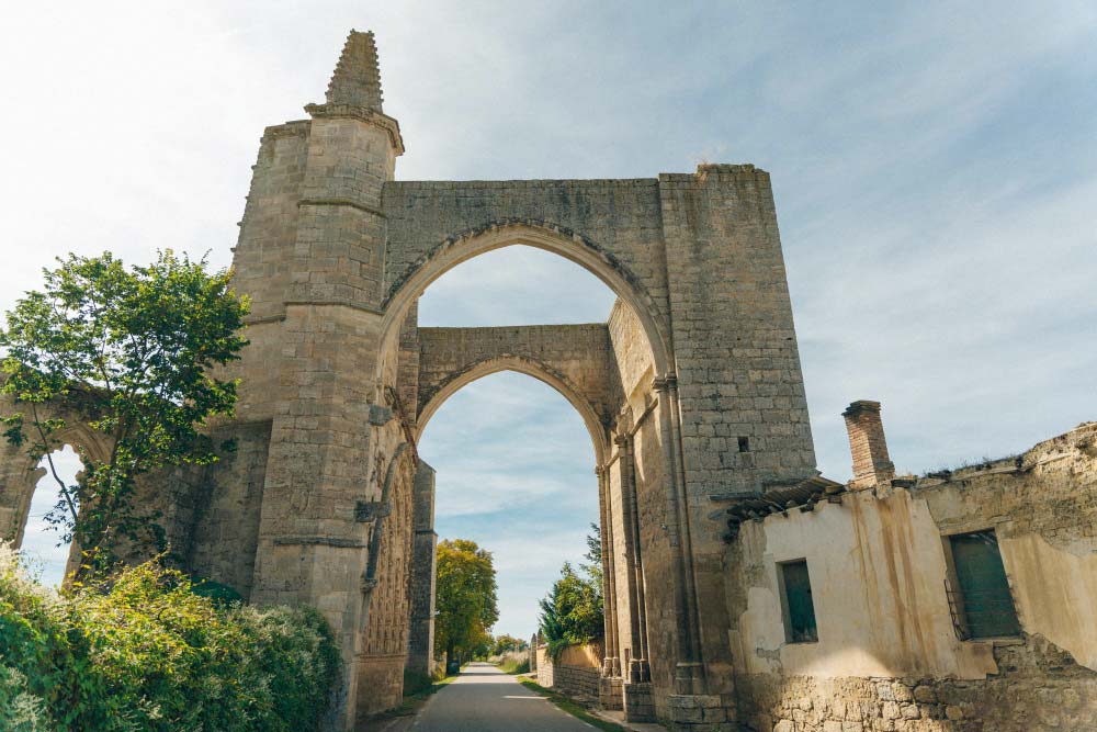 Ruinen von San Antón in Castrojeriz